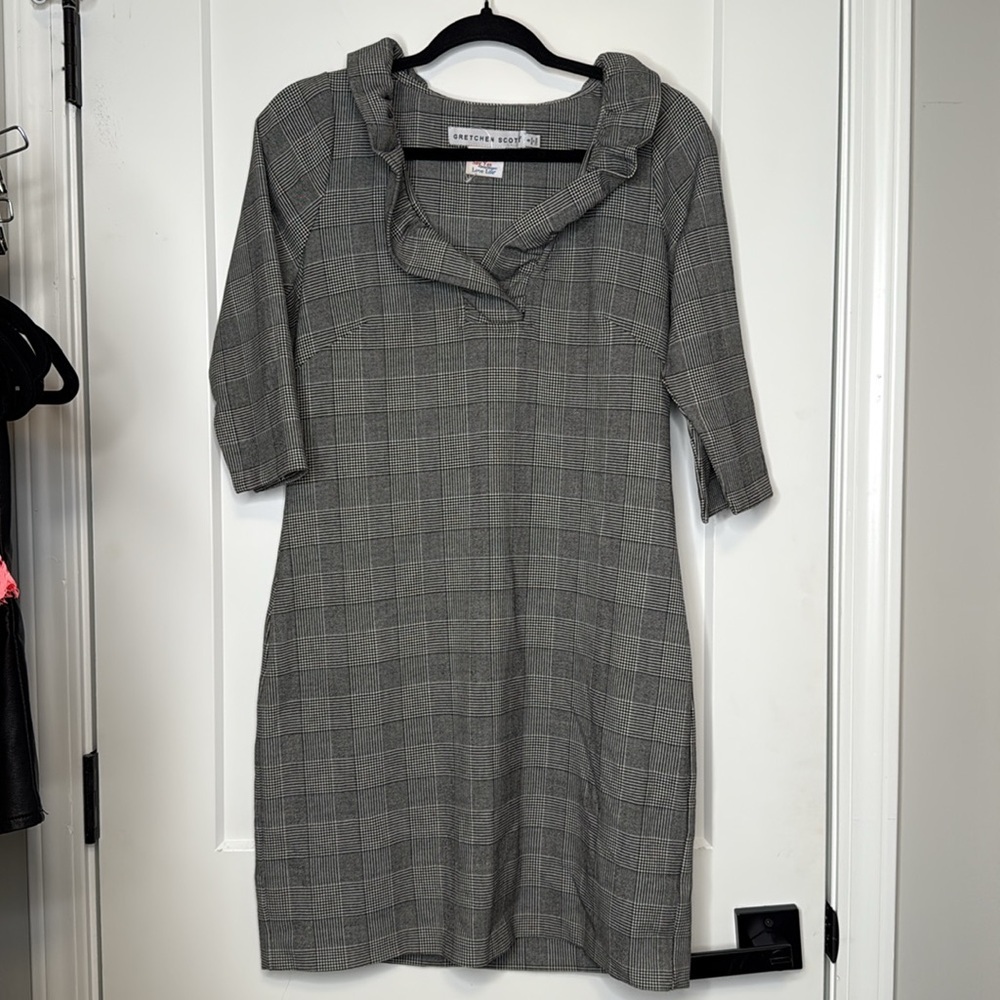Gretchen Scott Jersey Ruffneck Dress‎ - Small - Picture 4 of 6